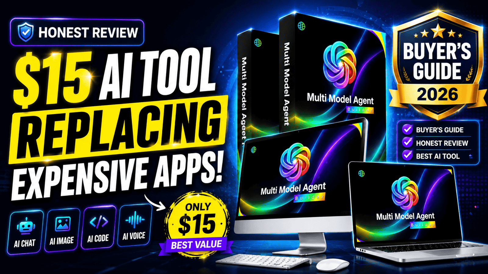 MultiModels AGI Agent Review: The $15 AI Tool Replacing Expensive Apps
